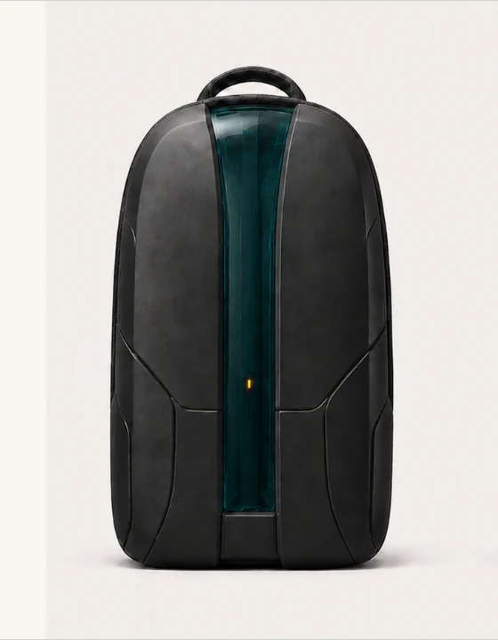 Front appearance view of the non-operational OpenFirefly concept.
